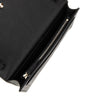 leather dionysus clutch with chain