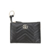 leather gg marmont key holder