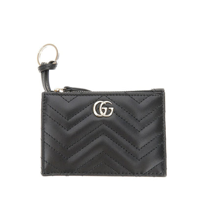 GUCCI OS leather gg marmont key holder