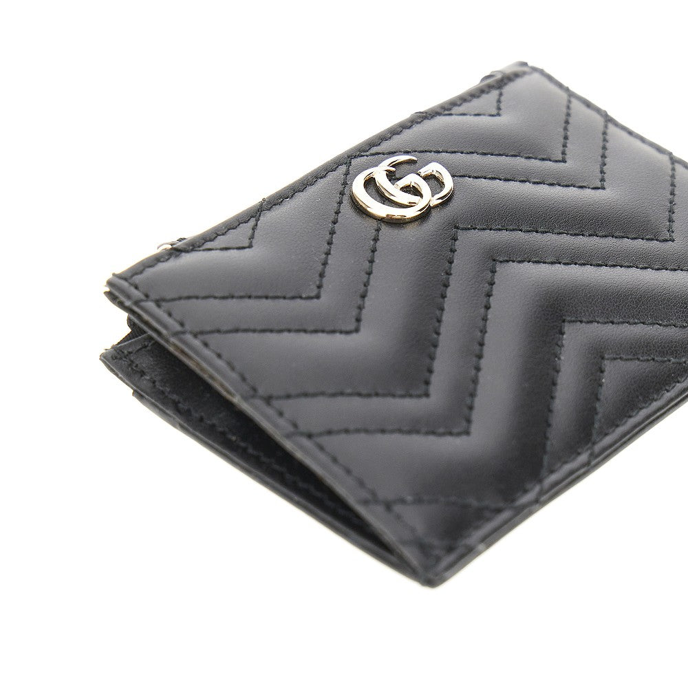 leather gg marmont key holder