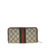 ophidia zip-around wallet