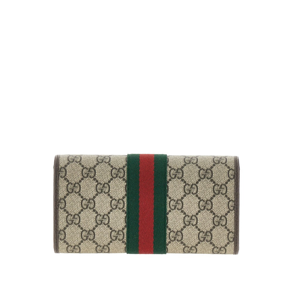 GUCCI OS gg supreme continental ophidia wallet