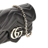 GUCCI OS nappa leather gg marmont mini bag