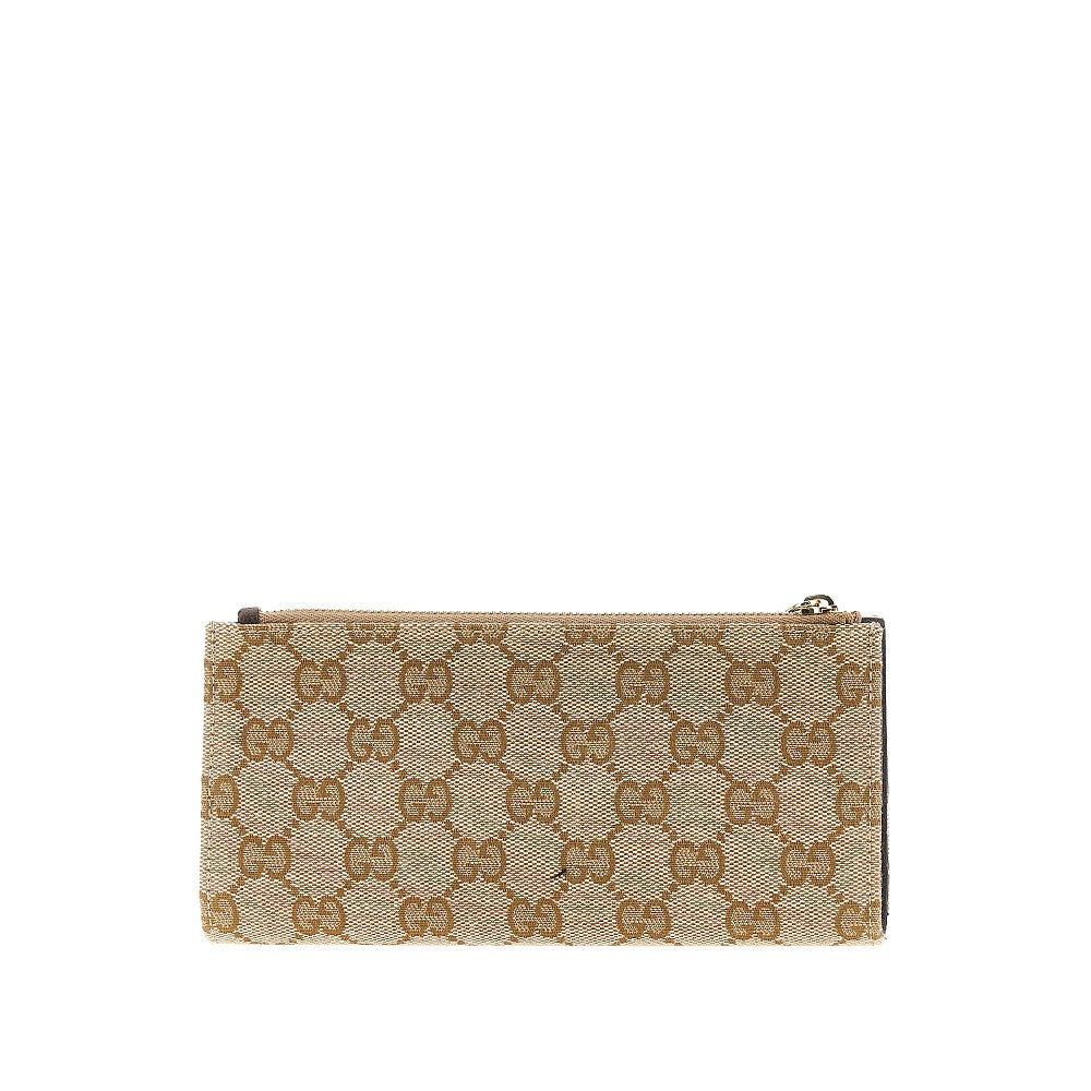 original gg wallet with logo plate