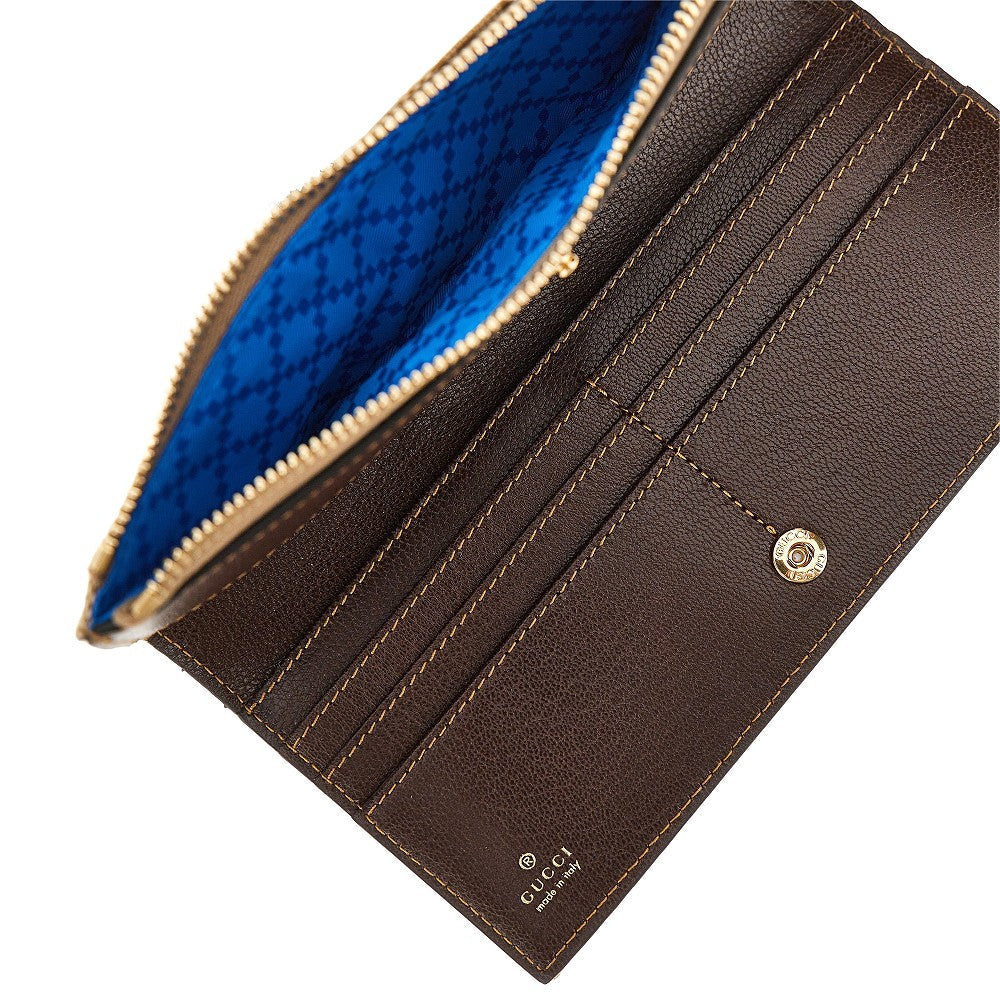 original gg wallet with logo plate