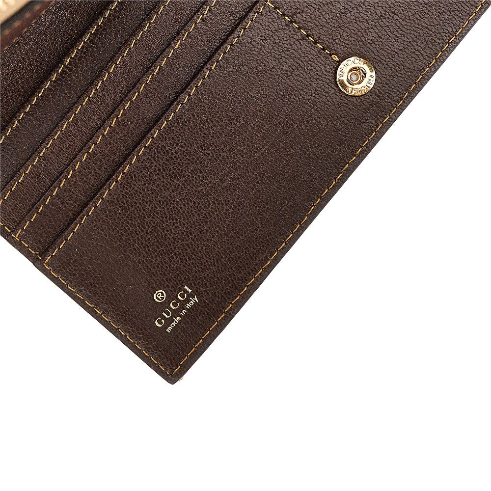 original gg wallet with logo plate