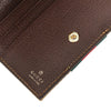 gg fabric wallet with web ribbon