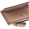 leather rockstud bi-fold carholder