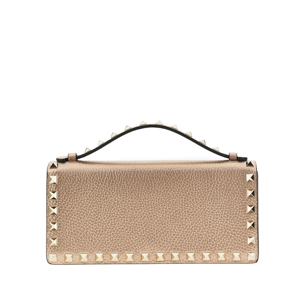 VALENTINO GARAVANI OS rockstud clutch wallet with chain
