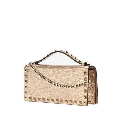 VALENTINO GARAVANI OS rockstud clutch wallet with chain