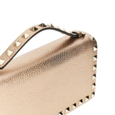 VALENTINO GARAVANI OS rockstud clutch wallet with chain