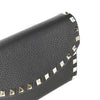 leather rockstud wallet pouch