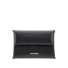 folded leather coin purse