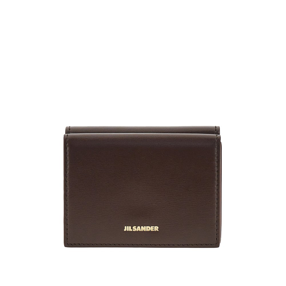 JIL SANDER OS leather mini wallet