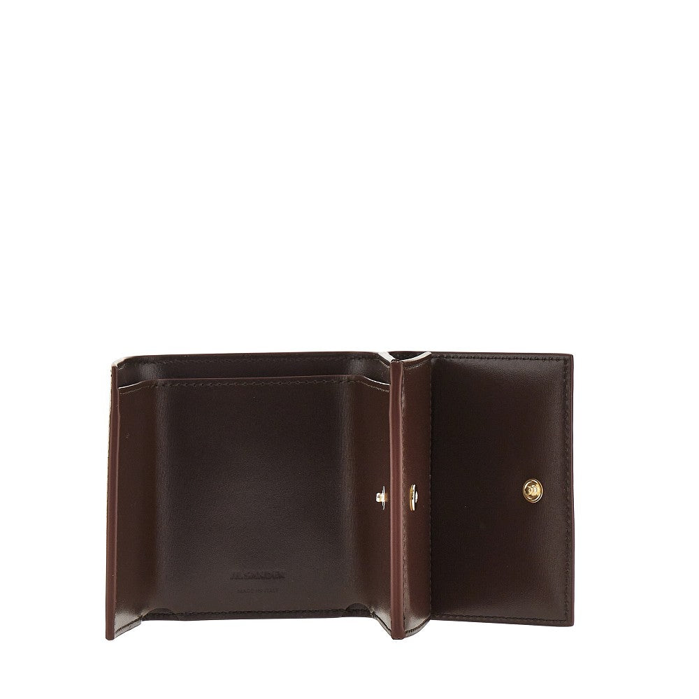 leather mini wallet