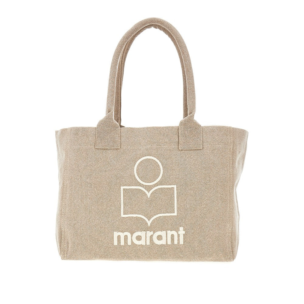 ISABEL MARANT OS yenky zipped canvas tote bag