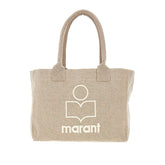 ISABEL MARANT OS yenky zipped canvas tote bag