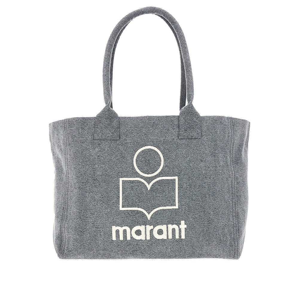 ISABEL MARANT OS yenky zipped canvas tote bag