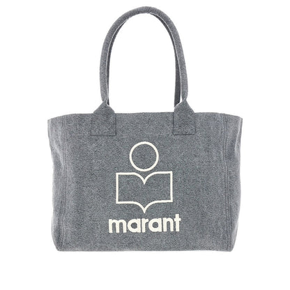 ISABEL MARANT OS yenky zipped canvas tote bag