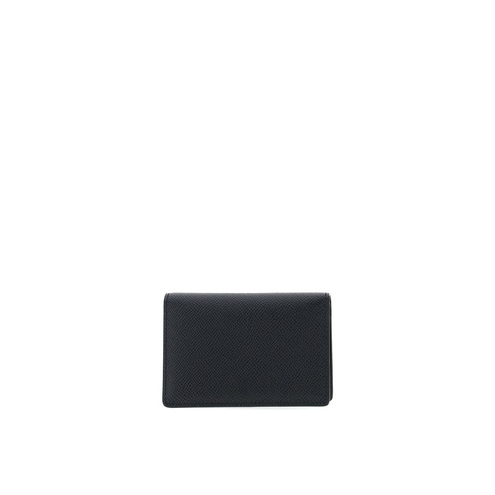 MAISON MARGIELA OS grained leather bi-fold wallet