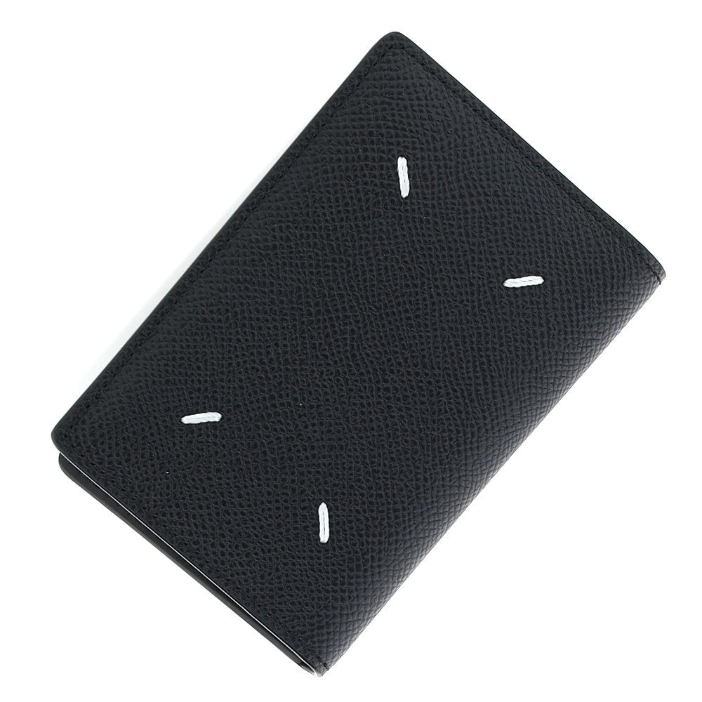 MAISON MARGIELA OS grained leather bi-fold wallet