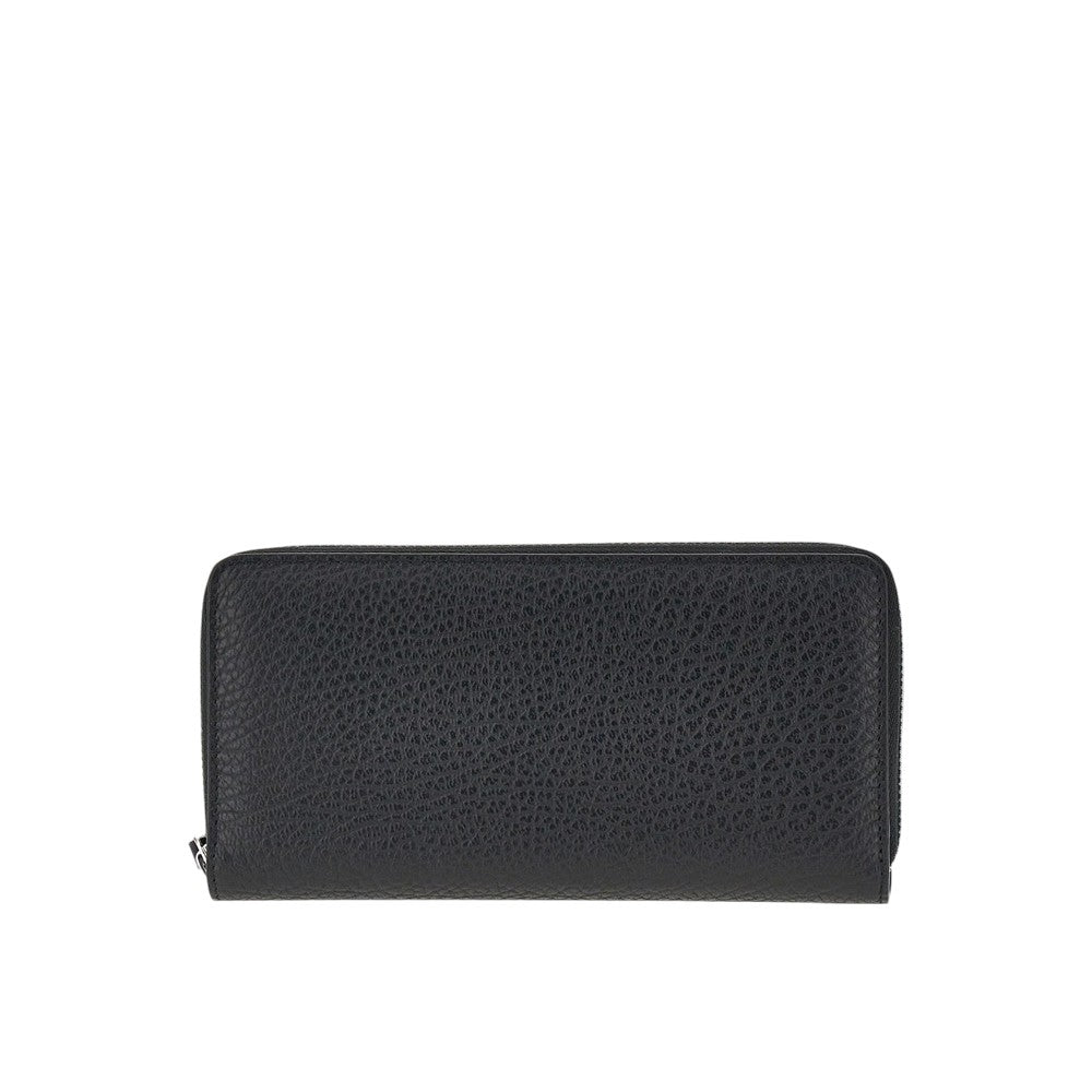 MAISON MARGIELA OS grained leather zip-around wallet