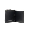 four stitches leather booklet wallet