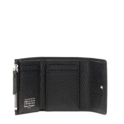 MAISON MARGIELA OS four stitches grain leather wallet