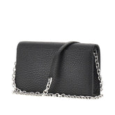 MAISON MARGIELA OS four stitches leather clutch with chain