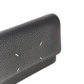 MAISON MARGIELA OS four stitches leather clutch with chain