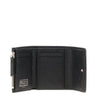 four stitches grain leather wallet