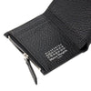four stitches grain leather wallet