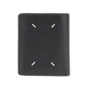 four stitches leather bi-fold wallet