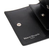 four stitches leather bi-fold wallet
