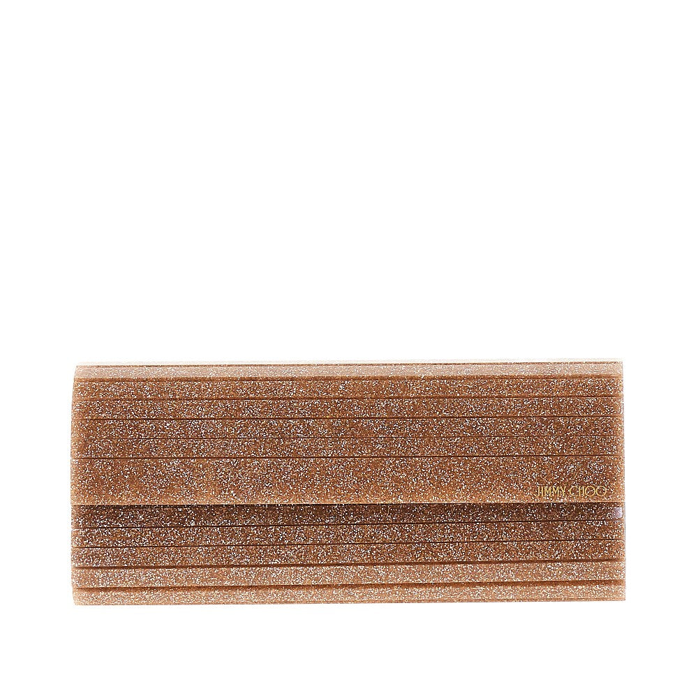 JIMMY CHOO OS sweetie glittered clutch