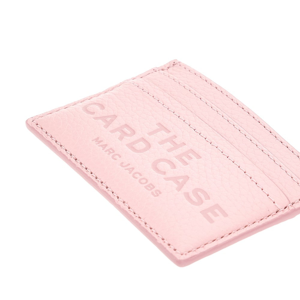 grain leather cardholder