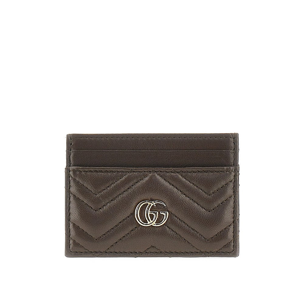 gg marmont leather cardholder