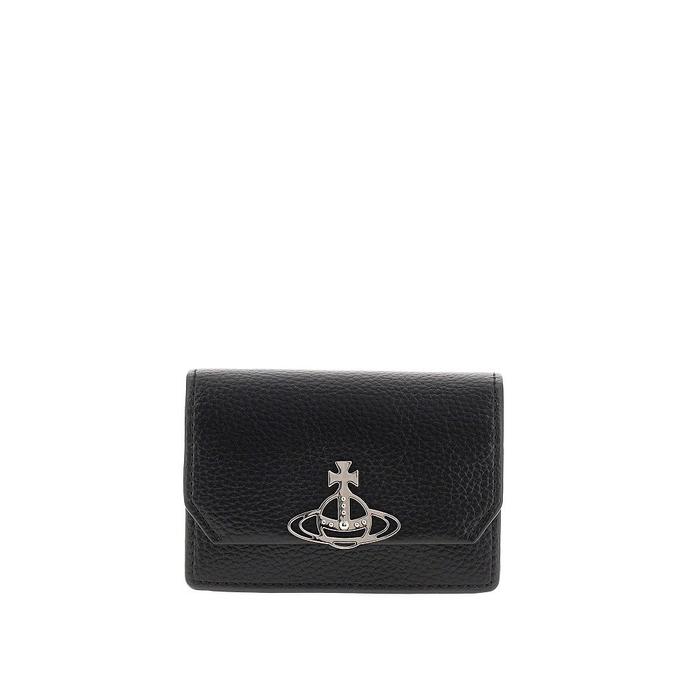 grain faux leather business cardholder