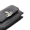 grain faux leather business cardholder