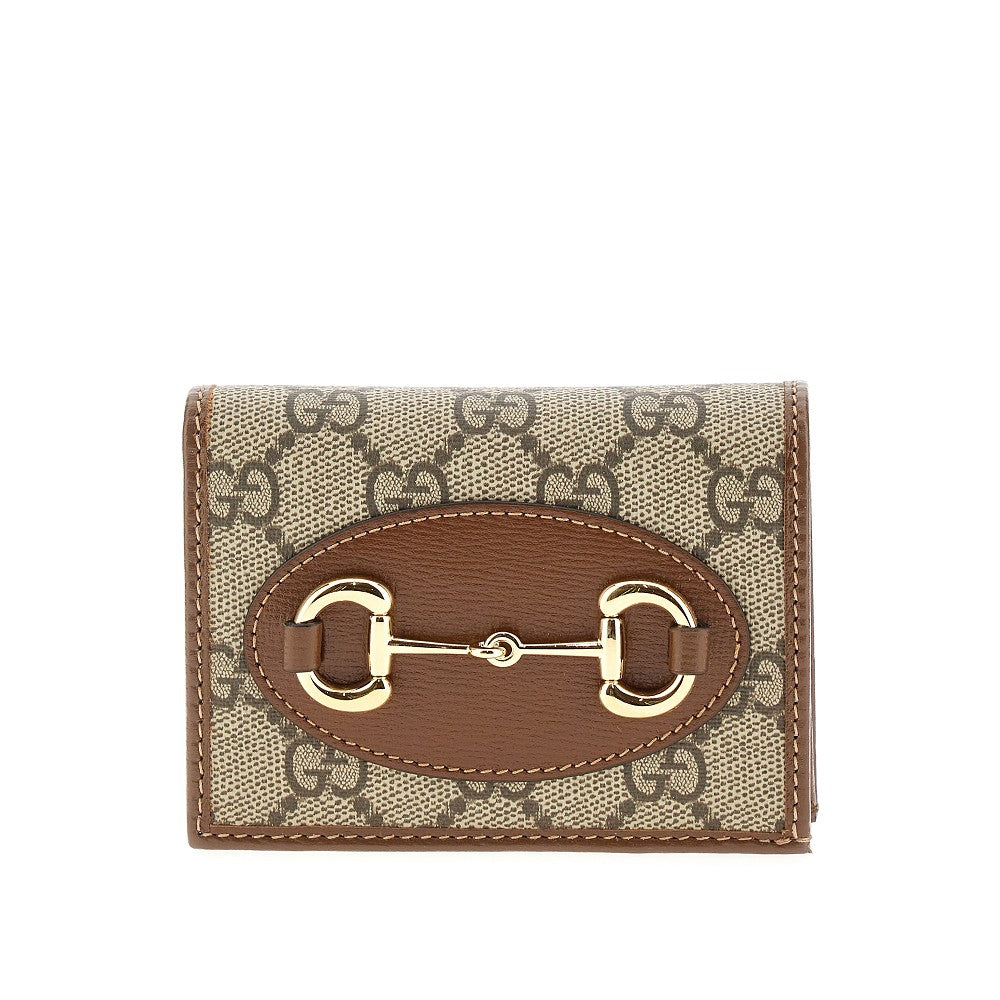 GUCCI OS gucci horsebit 1955 small wallet