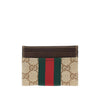 gg fabric card holder with web ribbon
