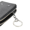 four stitches leather cardholder pouch