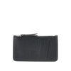 four stitches leather coin-holder pouch