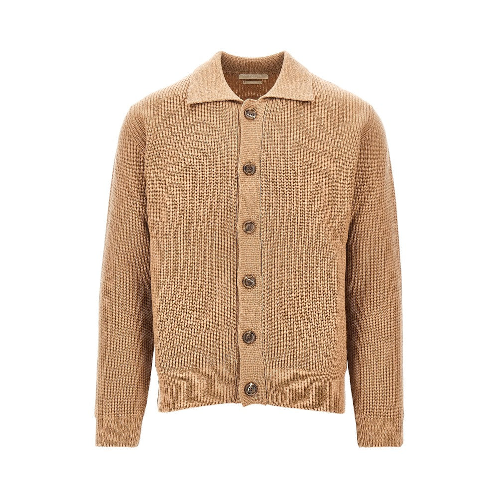 upcycled cashmere cardigan