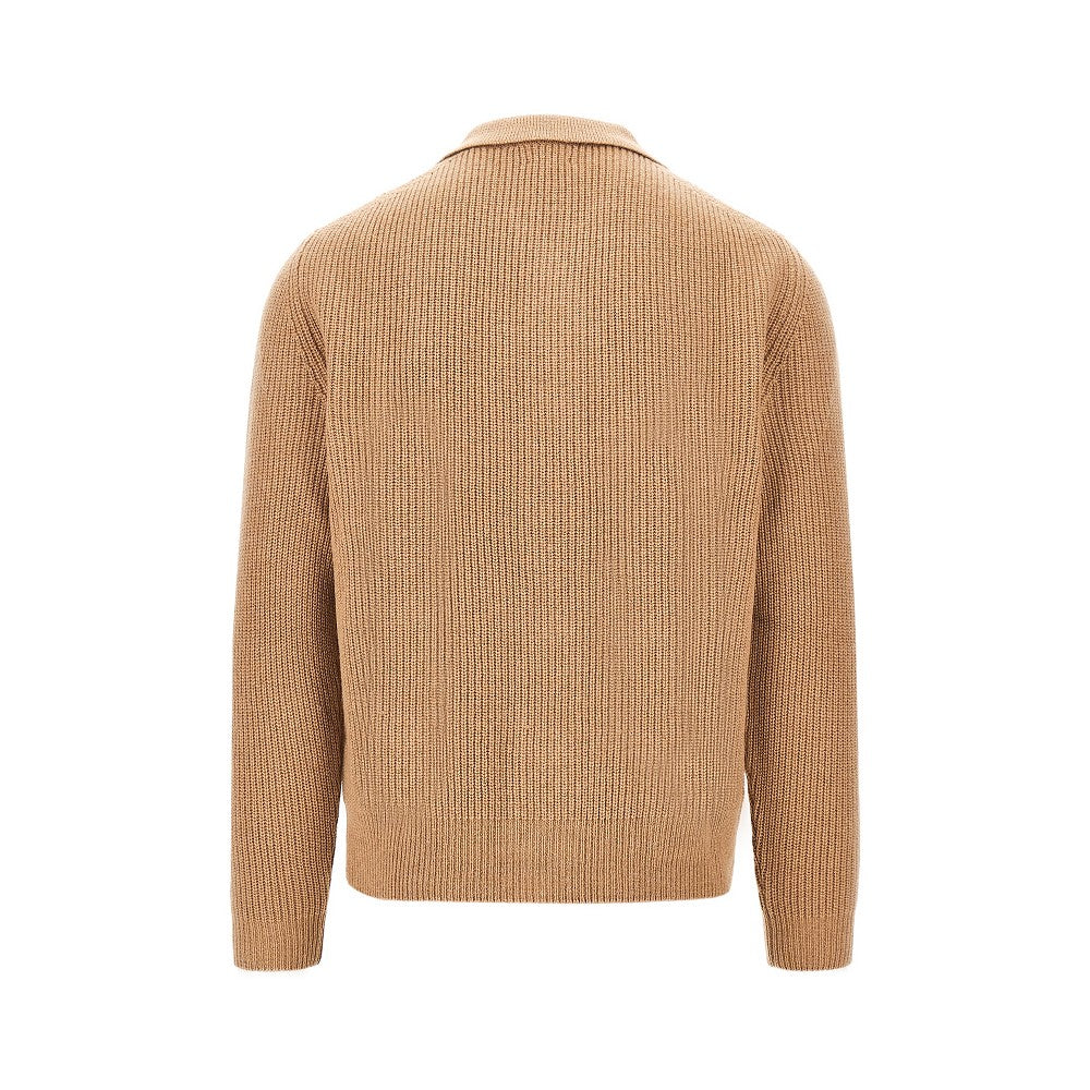 upcycled cashmere cardigan
