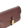 saddle flat leather pouch