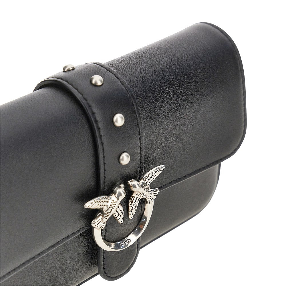 leather love one slouchy baby bag