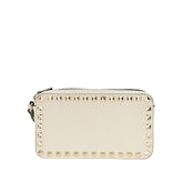VALENTINO GARAVANI OS rockstud grained leather pouch
