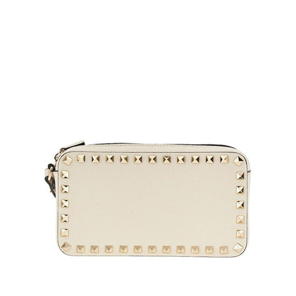 VALENTINO GARAVANI OS rockstud grained leather pouch
