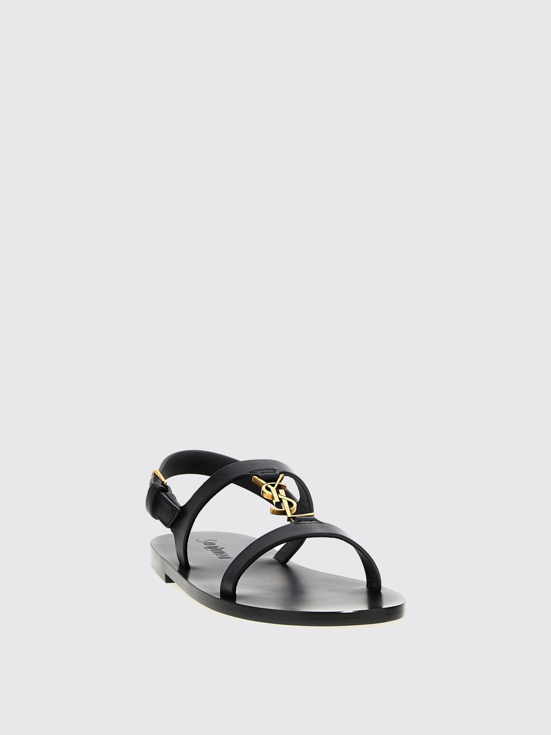 flat sandals woman saint laurent